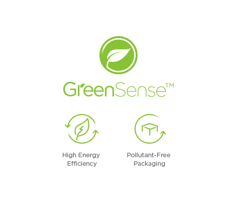 GreenSenseâ¢ promise to protect the environment