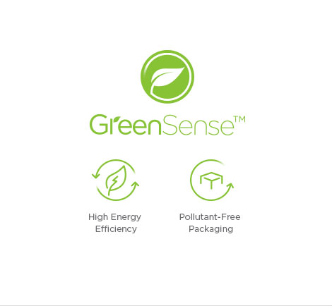 GreenSense™ promise to protect the environment